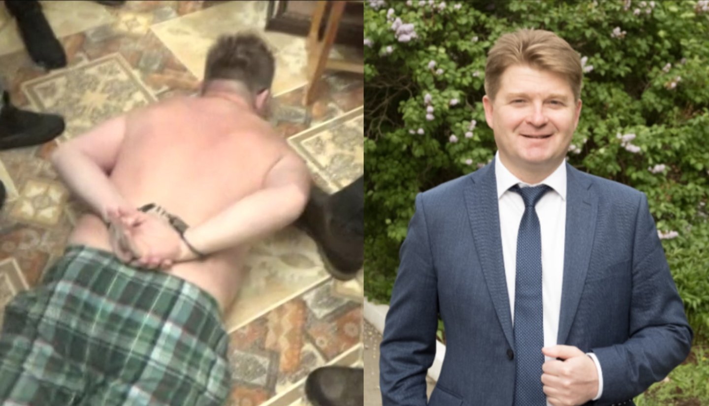 Глава Завьяловского района Константин Русинов задержан по подозрению во взяточничестве