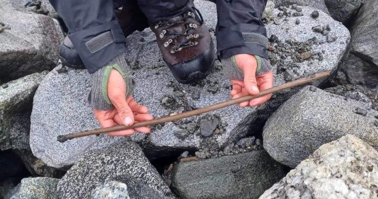 На месте отступившего ледника в Норвегии обнаружили стрелу возрастом 4 000 лет