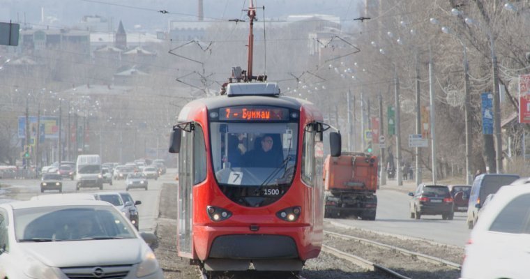 Движение трамваев временно прекратили в городок Металлургов в Ижевске