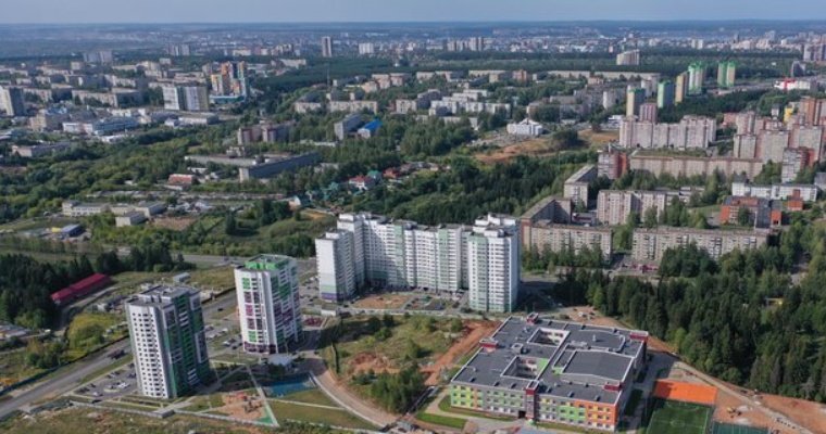 Девять проектов по развитию микрорайонов Ижевска реализуют в 2022 году