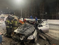 В аварии на Набережной Белобородова в Ижевске погибла женщина