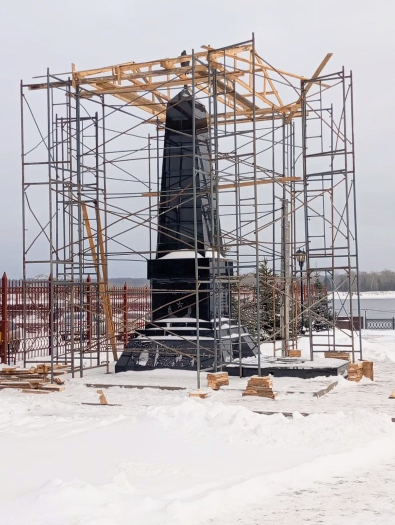 На набережной Камы в Сарапуле временно отключили Вечный огонь 