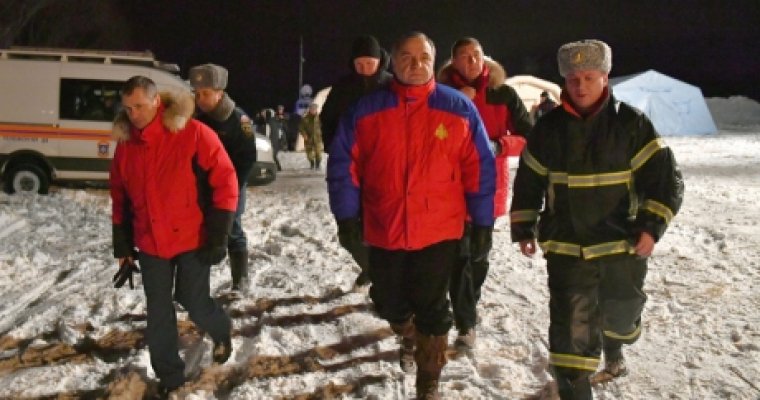 На месте крушения Ан-148 завершили поисково-спасательную операцию