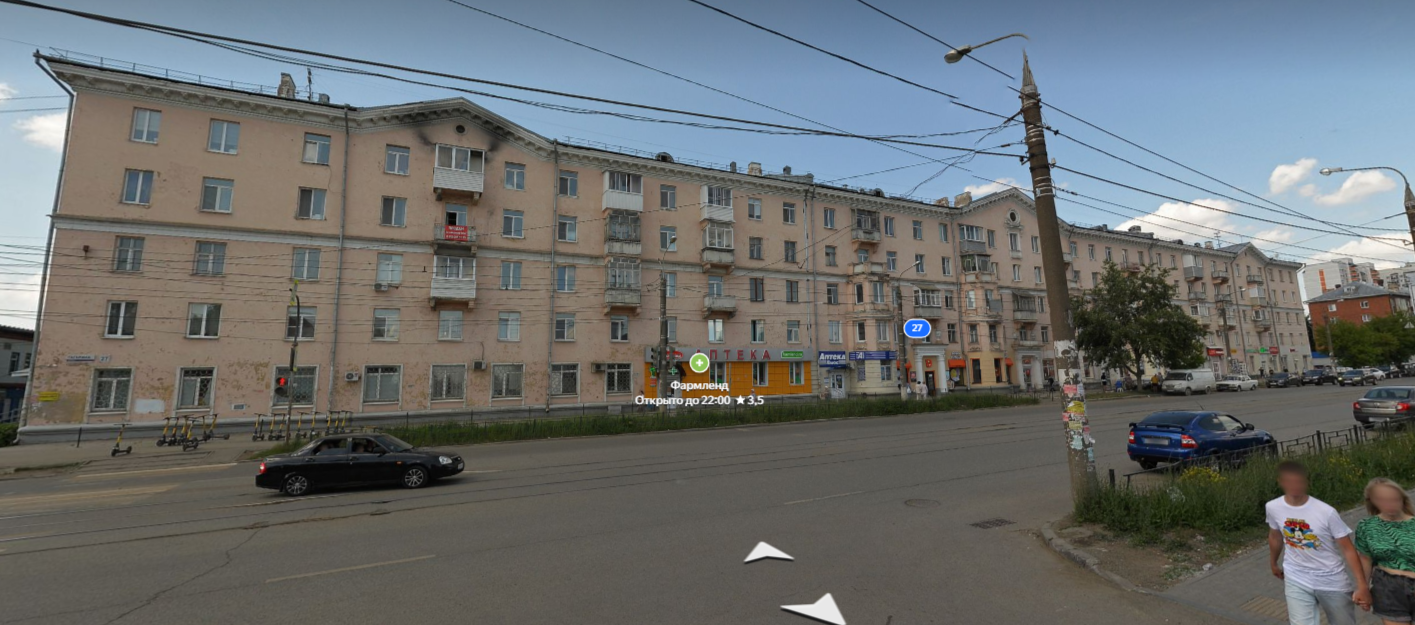 Фасад дома №27 по улице Гагарина в Ижевске планируют отреставрировать в 2027 году 