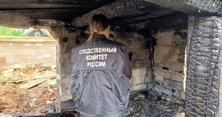 Неизвестный мужчина погиб при ночном пожаре в Ижевске на улице Жечева
