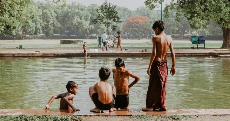 Столицу Индии накрыла жара почти в 50 градусов