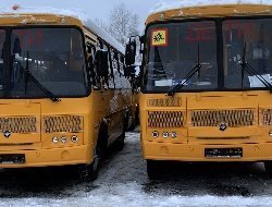 Школы Удмуртии получили 110 новых школьных автобусов