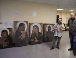 Энергетика искусства: на ТЭЦ-1 в Ижевске открылась выставка художника Алексея Чернышова