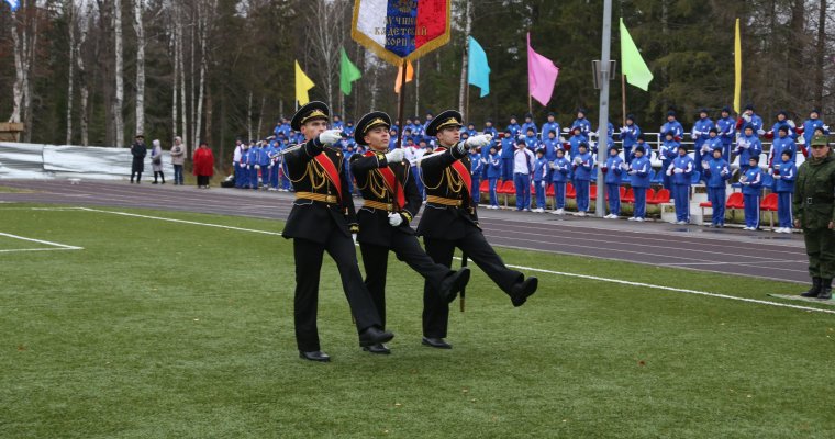 Кадеты Удмуртского кадетского корпуса стали серебряными призёрами окружного фестиваля