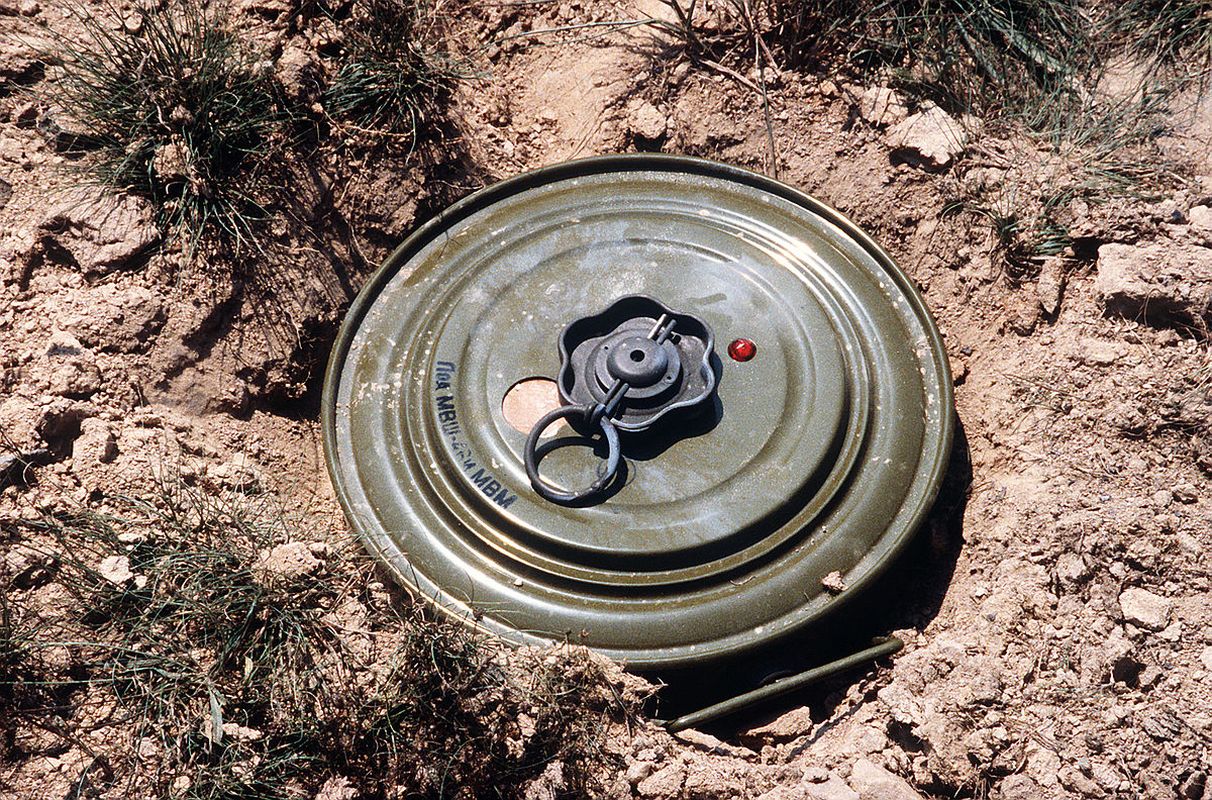 В Амурской области нашли около 50 противотанковых мин