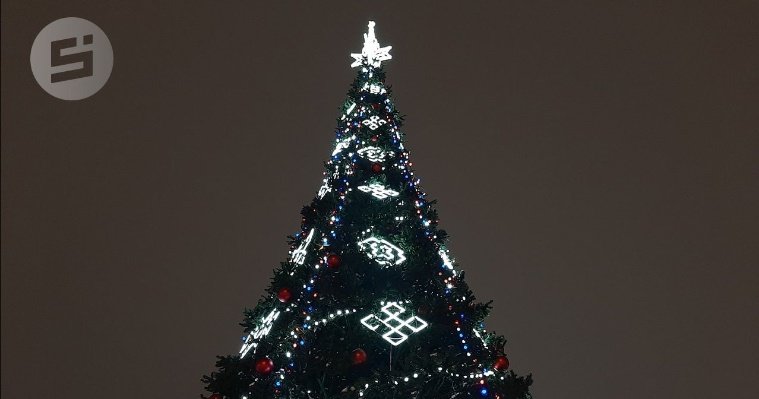 Огни на главной ёлке Ижевска зажгутся 23 декабря 