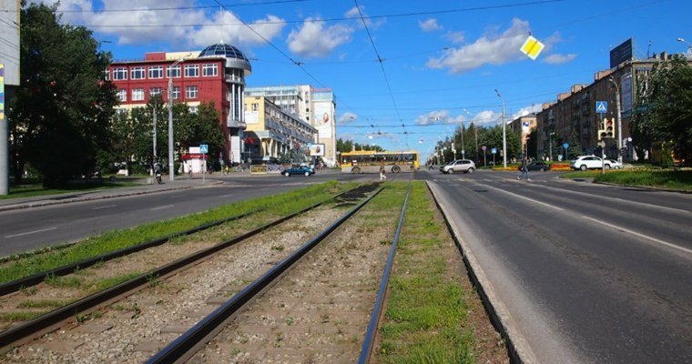 Трамвайный переезд отремонтируют на перекрестке улиц Кирова и Пушкинская в Ижевске