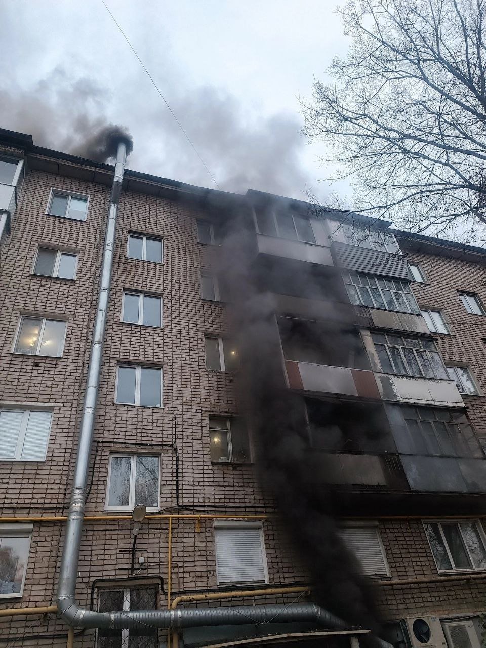 В одном из кафе на улице Пушкинской в Ижевске произошёл пожар