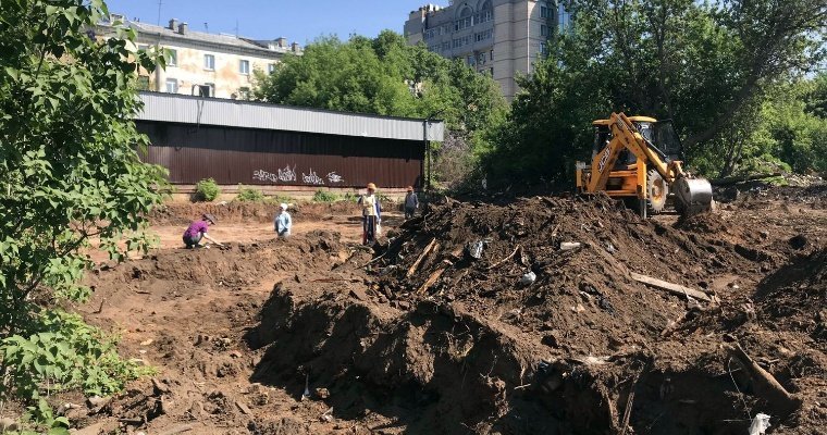Археологические раскопки возобновили в центре Ижевска