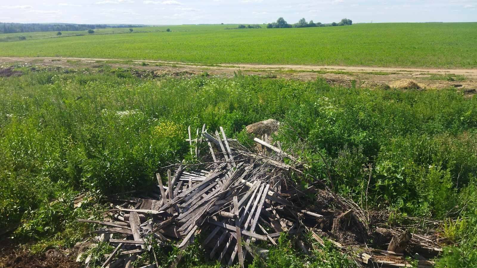 Две нелегальные свалки ликвидировали в Алнашском районе Удмуртии