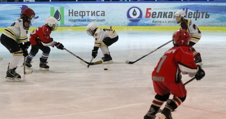 В Удмуртии проходит турнир по хоккею «Золотая шайба»