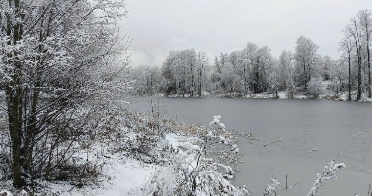 Жителей Удмуртии просят не выходить на лёд на Каме и других водоёмах региона 