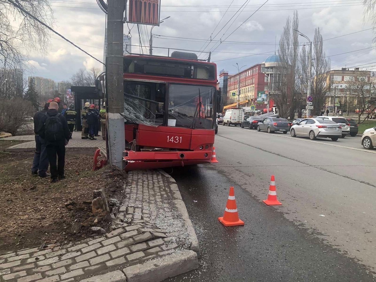 Четверо пассажиров пострадали при ДТП с троллейбусом в Ижевске