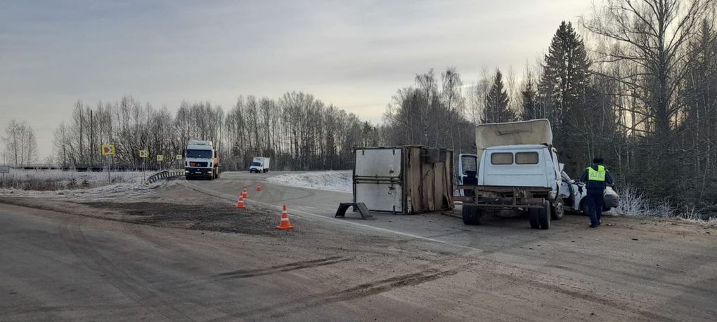 В Удмуртии водитель «Ларгуса» погиб при столкновении с «Газелью»