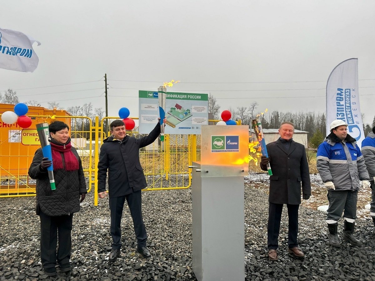 30 лет ждали газ: в Глазовском районе запустили новый межпоселковый газопровод