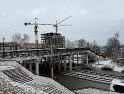 На капитальный ремонт пешеходной эстакады на Центральной площади в Ижевске выделили 168 млн рублей