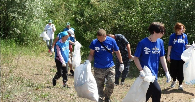 Волонтеры очистили от мусора более 4 километров берегов Камы в Удмуртии 