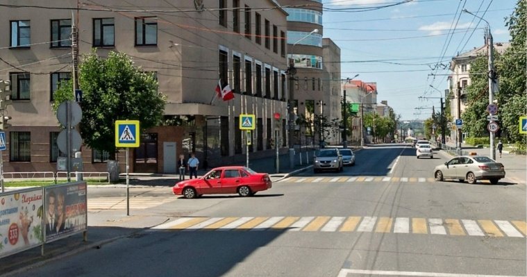 На улице Советской в Ижевске запретят поворот на улицу Красноармейскую