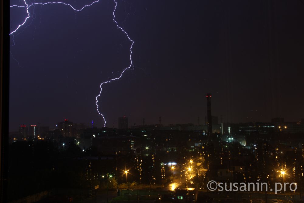 8 апреля в Удмуртии произошла одна из самых ранних гроз за последние 10 лет