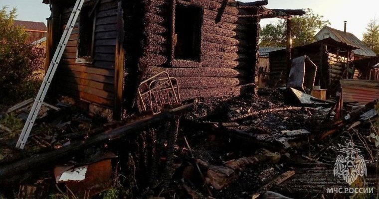В Удмуртии после пожара на СНТ ищут пропавшего хозяина дома