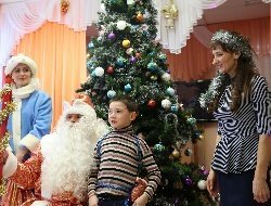 Новогоднюю ёлку провели для детей с ограниченными возможностями в Чайковском