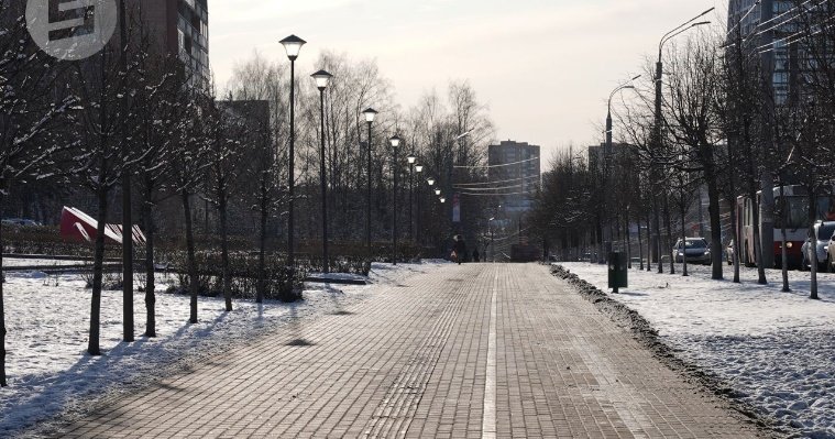 Коммунальные службы Ижевска зимой будут посыпать некоторые тротуары мраморной крошкой