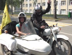Байкеры из Удмуртии отправились в Германию на мотоцикле «Иж»