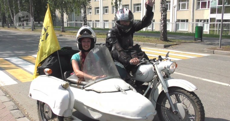 Байкеры из Удмуртии отправились в Германию на мотоцикле «Иж»