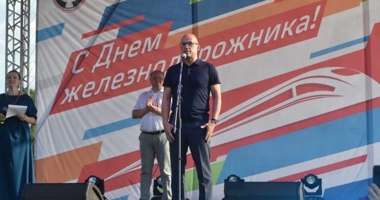 Глава Удмуртии: стадион «Локомотив» в Ижевске стал главной площадкой празднования Дня железнодорожника