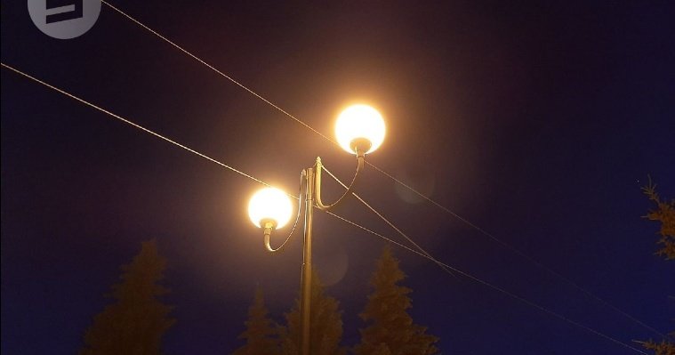 За 2022 год в Ижевске установили более 1500 новых уличных фонарей 