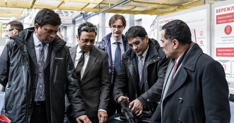 Завод по производству автоматов «Калашникова» может появиться в Индии