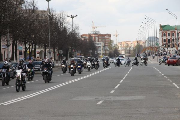 Байкеры Йошкар-Олы открыли мотосезон