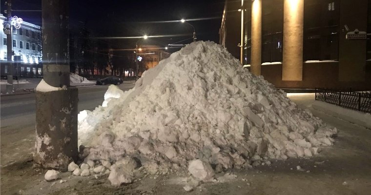 ДРЭУ Ижевска объявило два конкурса на уборку снега почти на 72 млн рублей