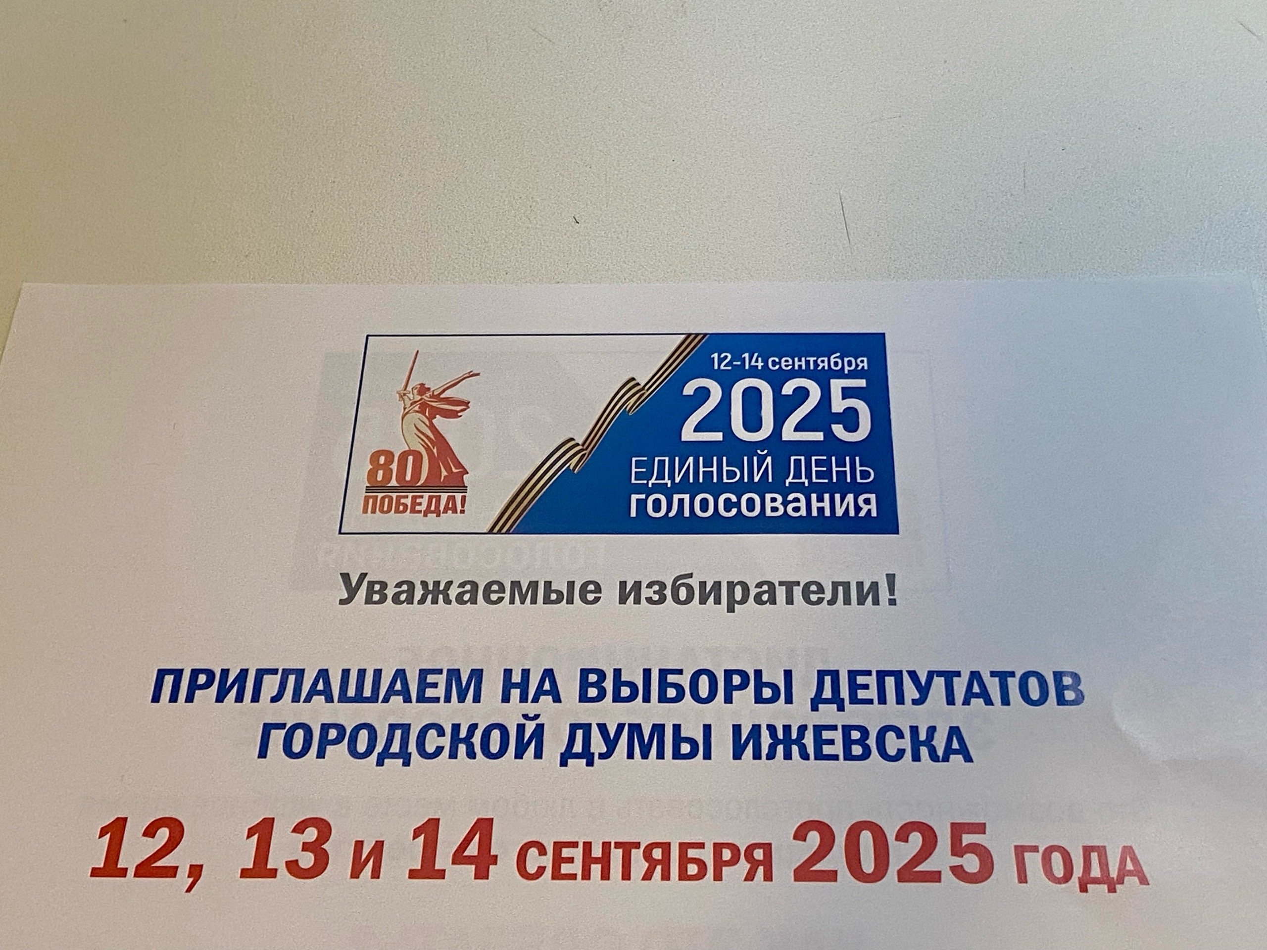 На предстоящих выборах в Ижевске не будут участвовать кандидаты от партий «Родина» и «Зелёные»