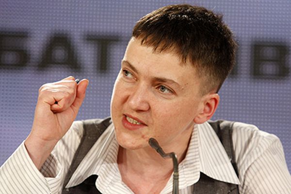 Депутат украинской рады Надежда Савченко объявила голодовку