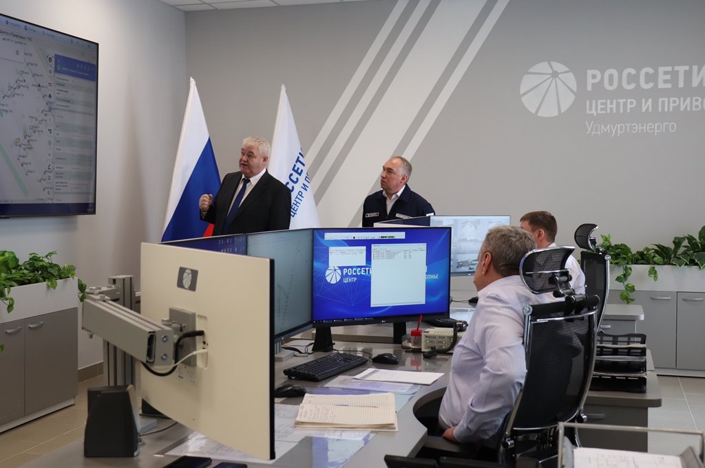 «Россети Центр и Приволжье» ввели в работу диспетчерский пункт в Сарапуле