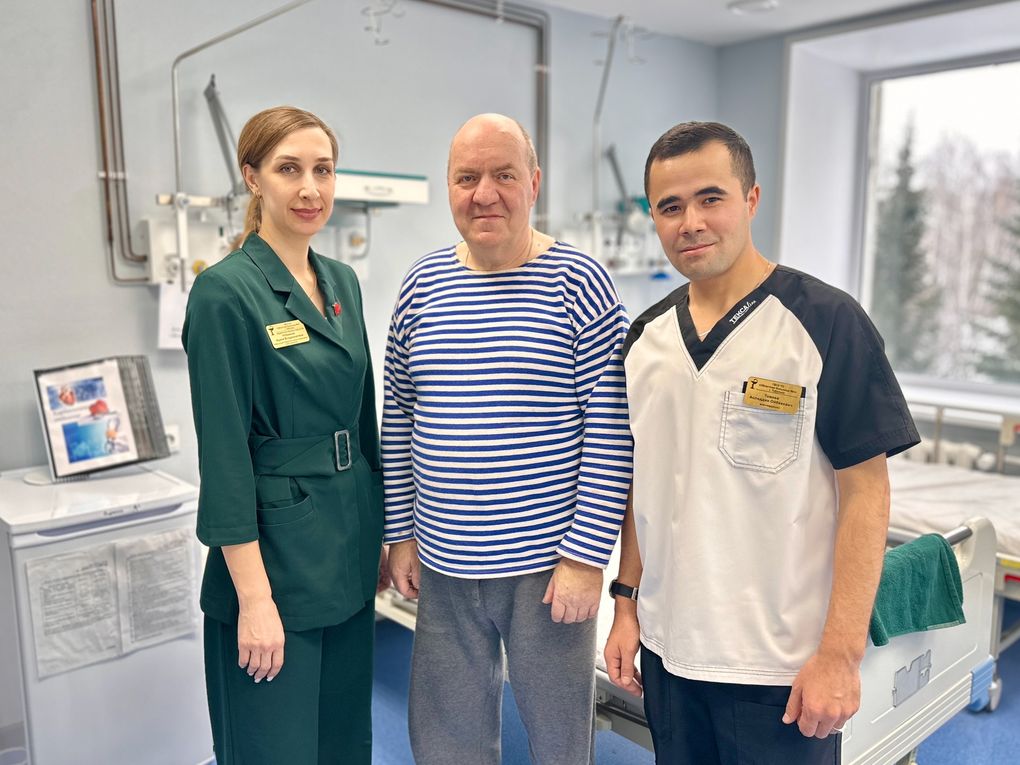 В Тюменской области врачи спасли жизнь дальнобойщика из Удмуртии