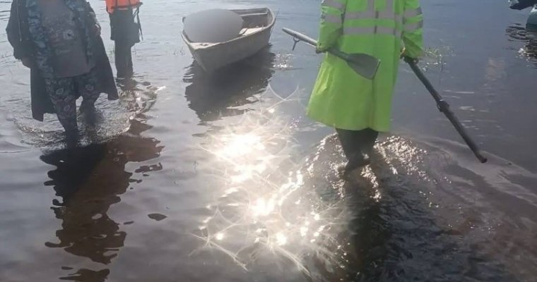 Молния смертельно поразила рыбака на Каме в районе села Гольяны