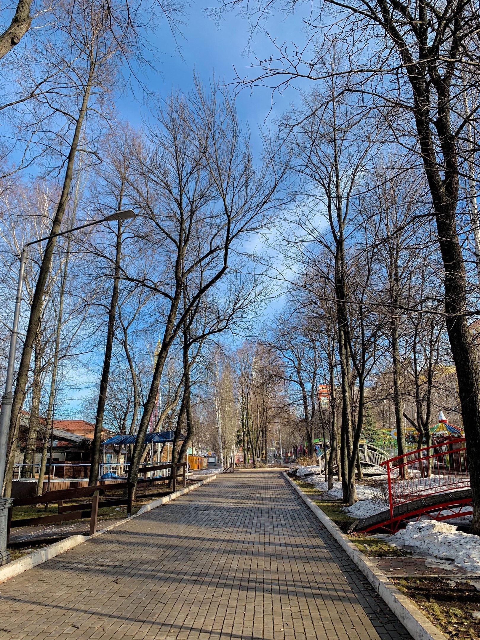 Парк имени Горького в Ижевске открылся для прогулок