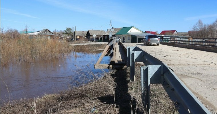 На четыре дня в Кизнере перекроют мост через реку Люга 