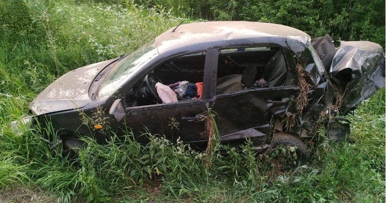В Удмуртии из-за пьяного водителя пострадали два ребенка и две женщины