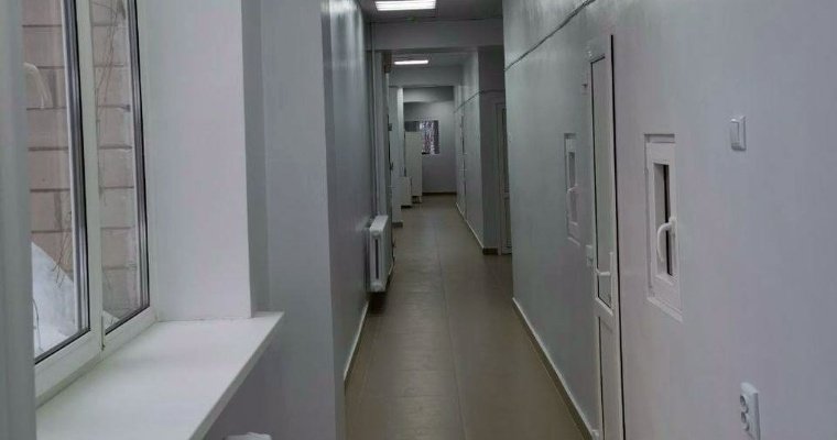 В Республиканской инфекционной больнице Удмуртии отремонтировали боксированное отделение