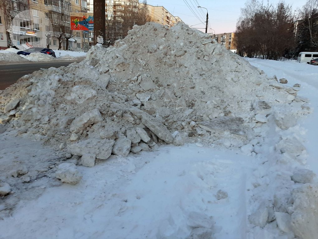 В Ижевске нет участков, пригодных для обустройства снегоплавильных установок