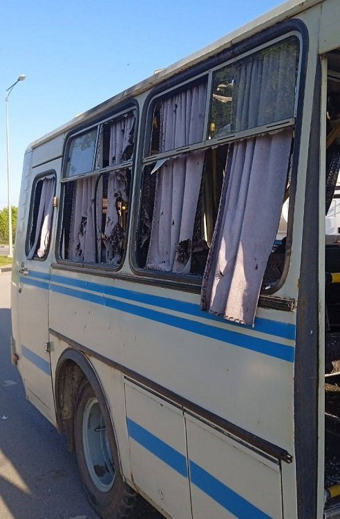 Пассажирский автобус в Белгородской области стал целью дрона ВСУ