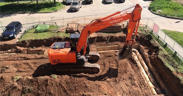 Движение по улице Нижней в Ижевске ограничат до сентября из-за ремонта труб